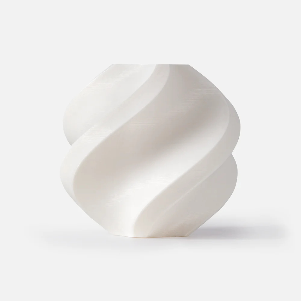 ABS white 3D printer filament spool