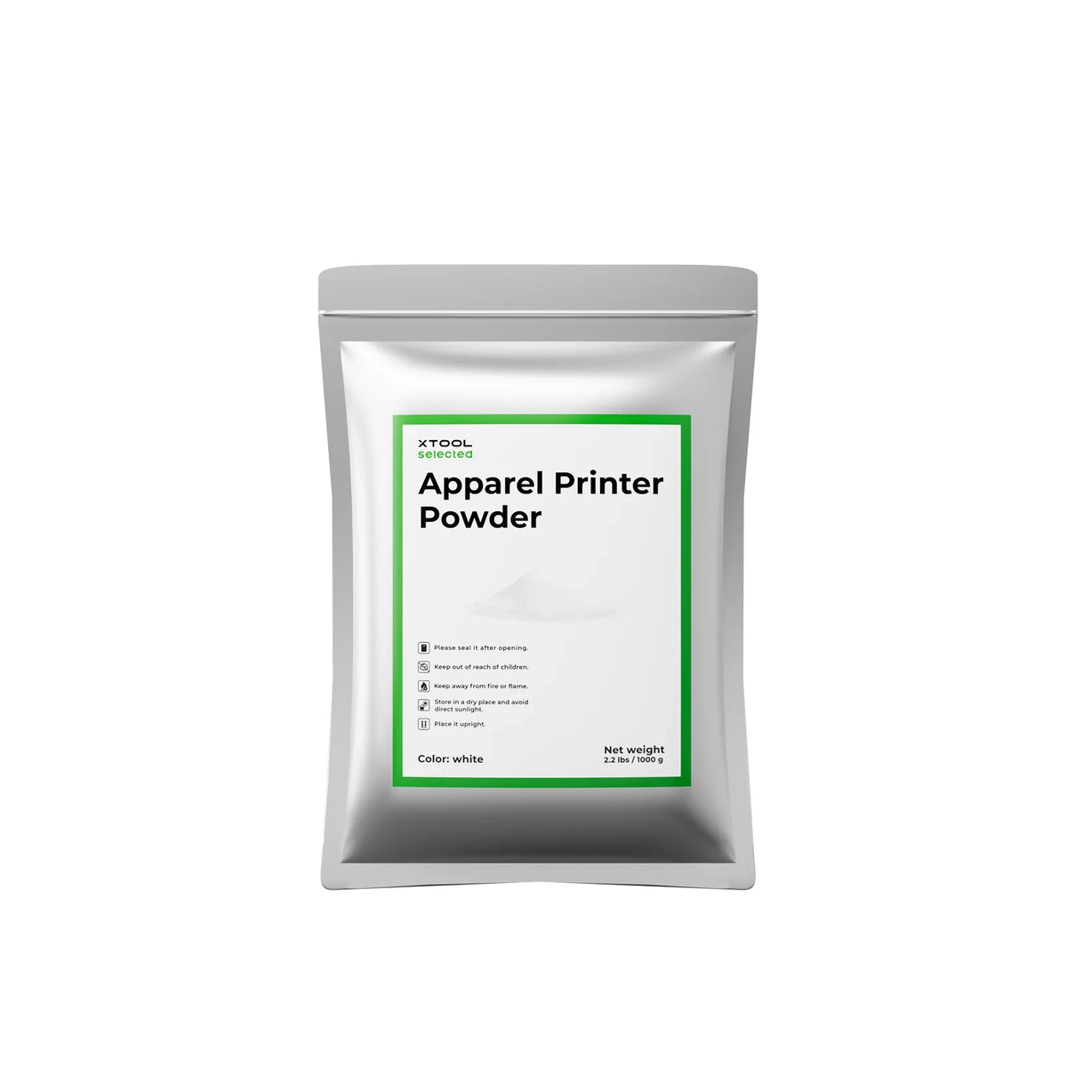 xTool Selected Apparel Printer Powder (1kg)