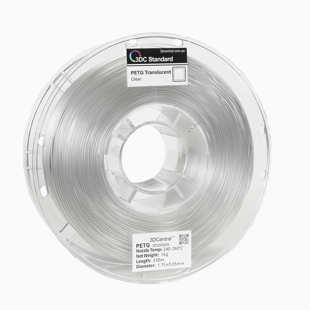 3DC Translucent PETG Filament