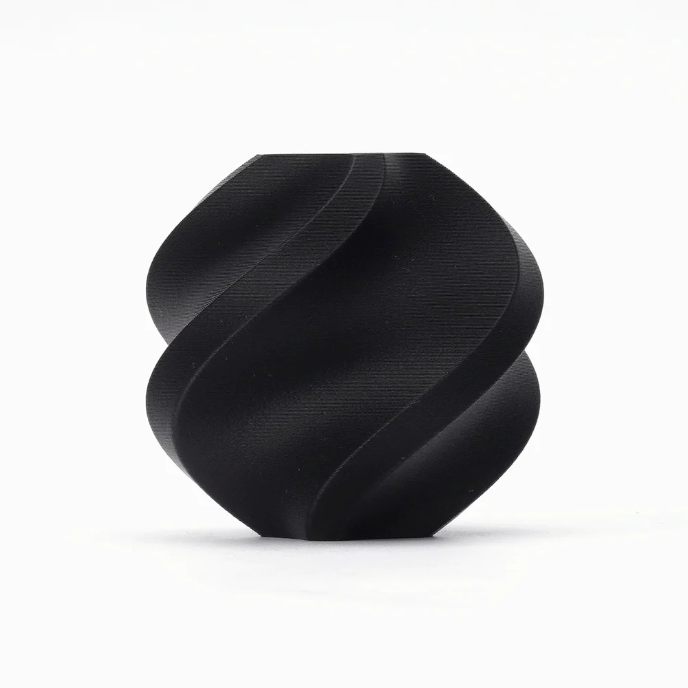 Black PLA Carbon Fiber 3D Printer Filament Spool, Bambu Lab