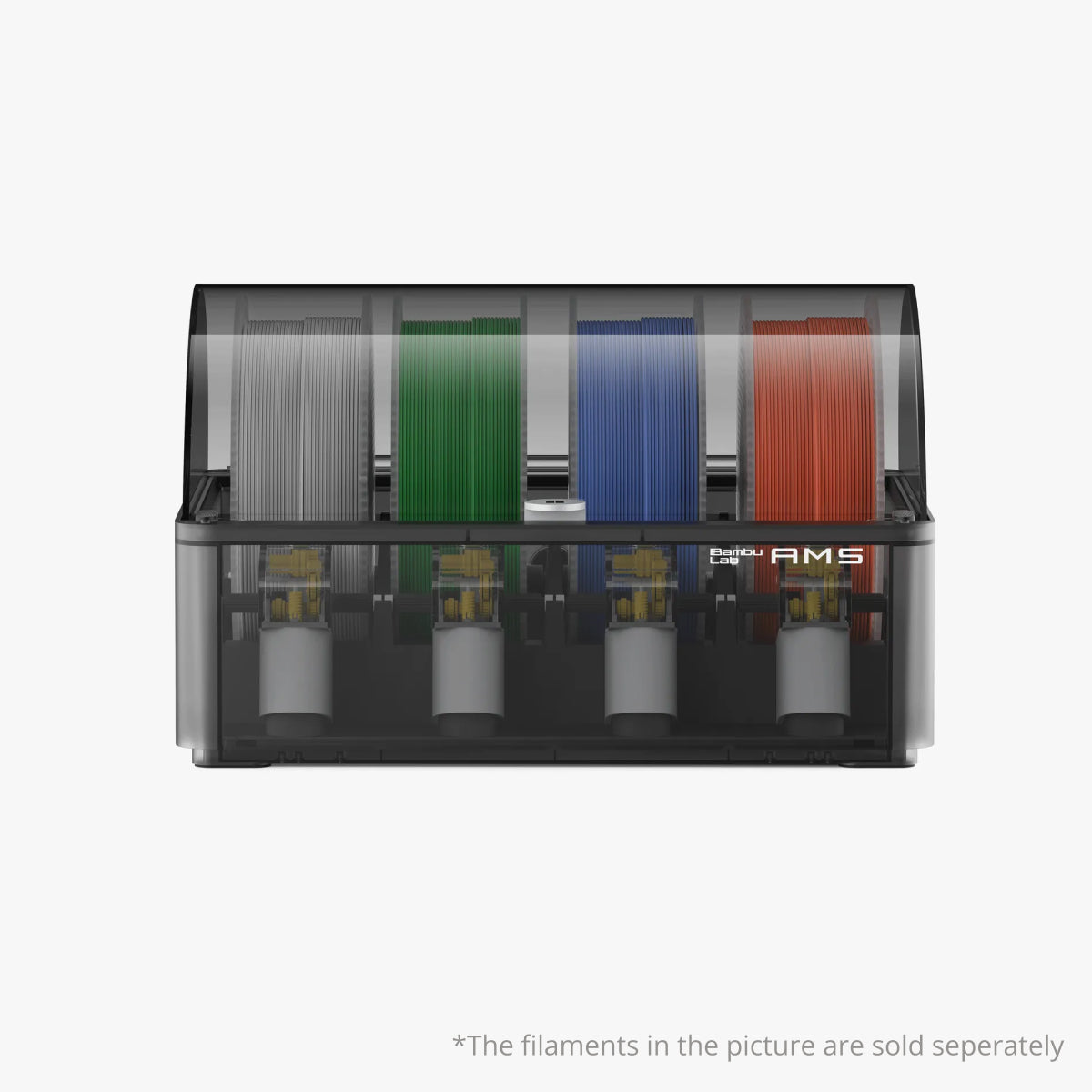 Bambu Lab AMS multi-material system for advanced 3D printing