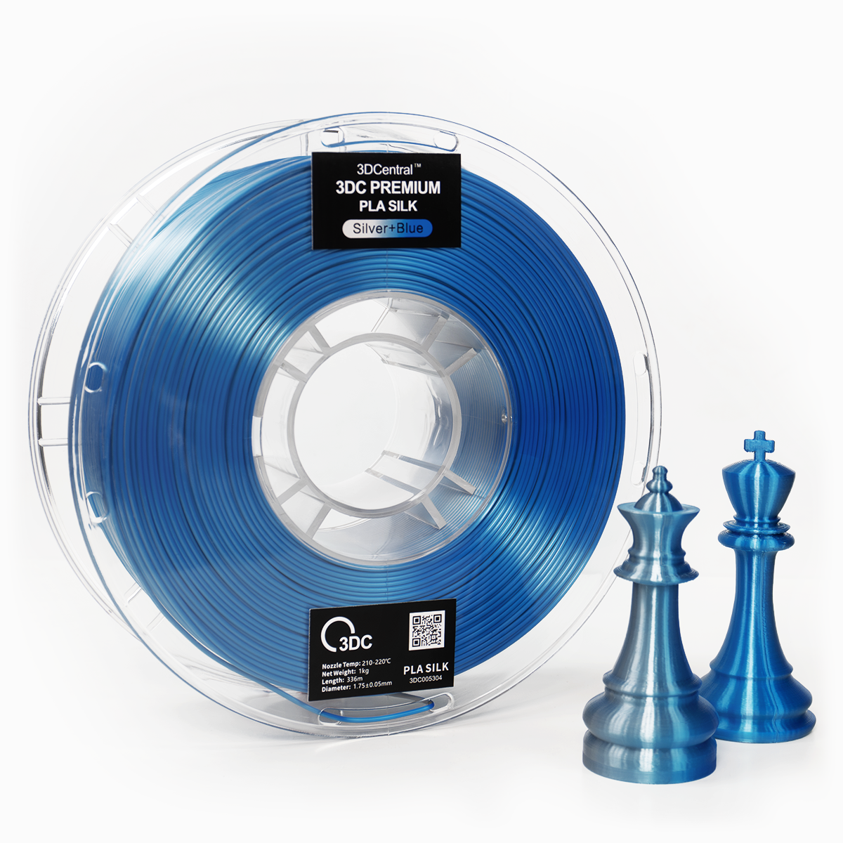 3DC Premium PLA Dual Colour Silk Filament