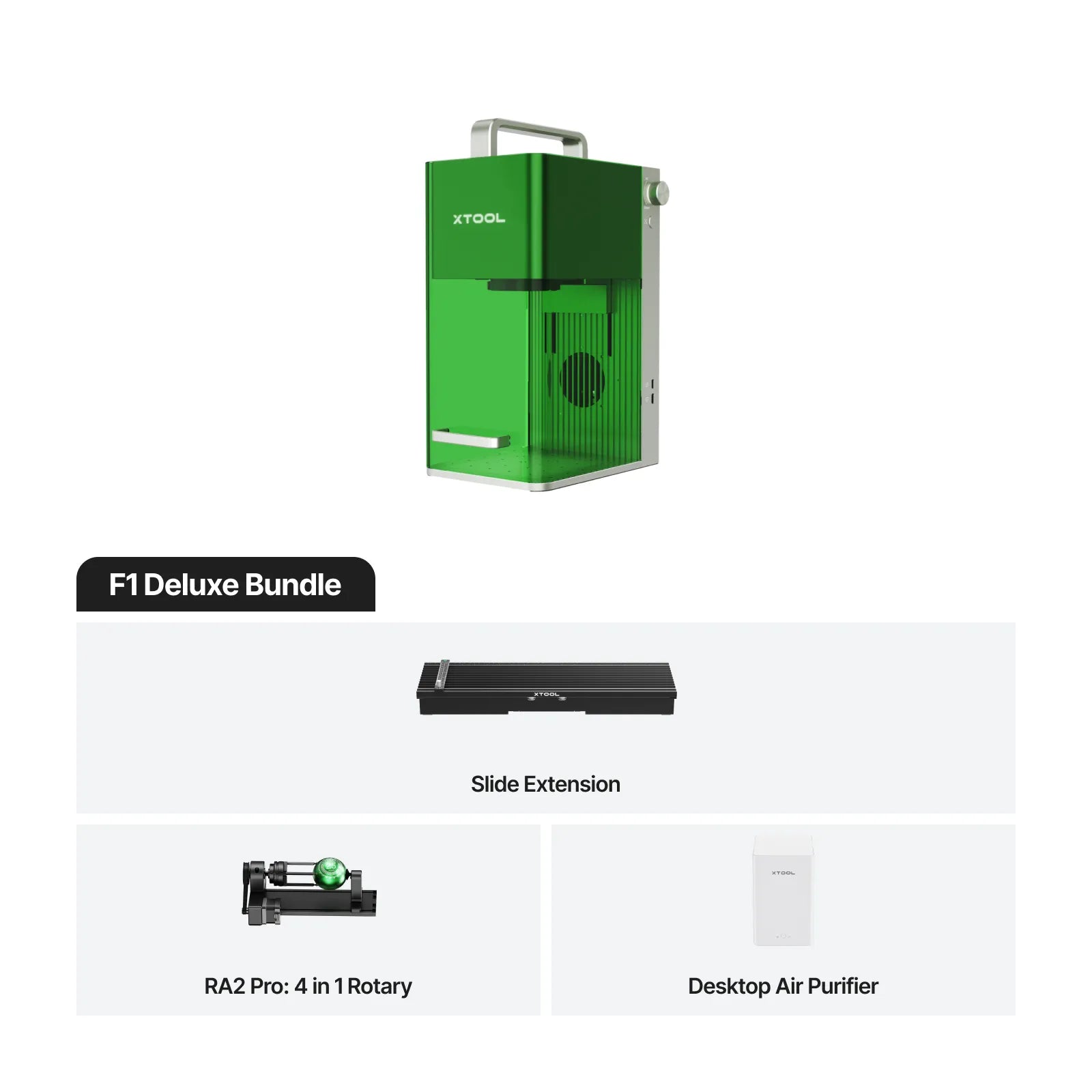 xTool F1 - 2W IR & 10W Diode Laser Engraver