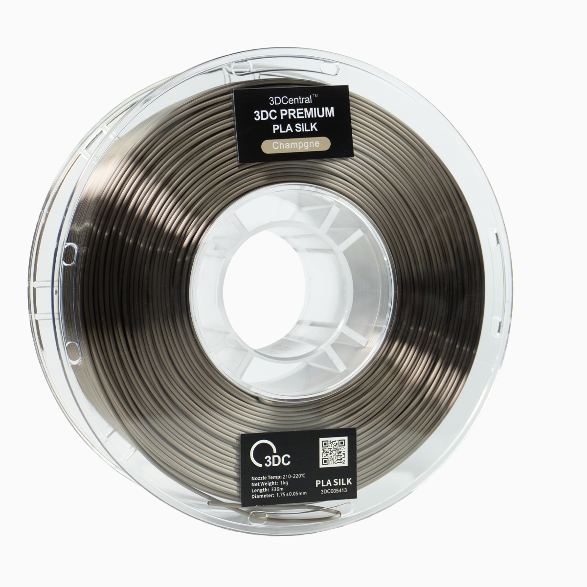 Premium champagne 3D printer filament spool