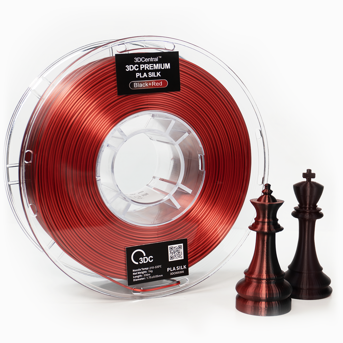 3DC Premium PLA Dual Colour Silk Filament