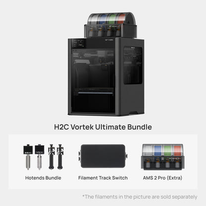 Bambu Lab H2C Combo 3D Printer