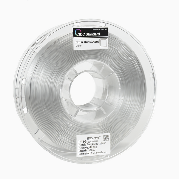 3DC Translucent PETG Filament – 3D Central