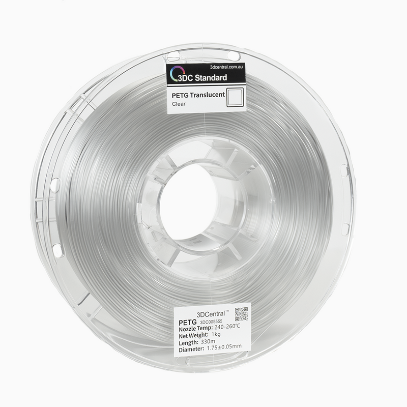 3DC Translucent PETG Filament – 3D Central
