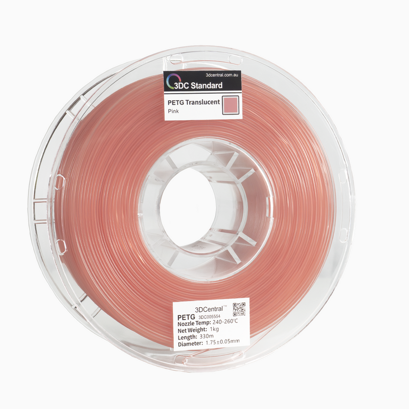 3DC Translucent PETG Filament – 3D Central