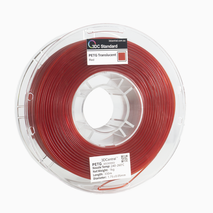 3DC Translucent PETG Filament – 3D Central