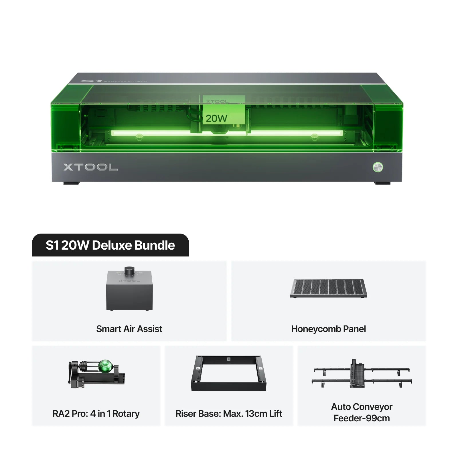 xTool S1 - Diode Laser Engraver/Cutter (Class 1)