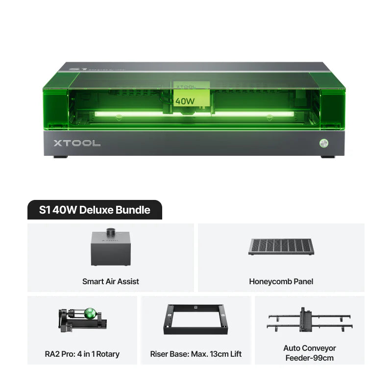xTool S1 - Diode Laser Engraver/Cutter (Class 1)