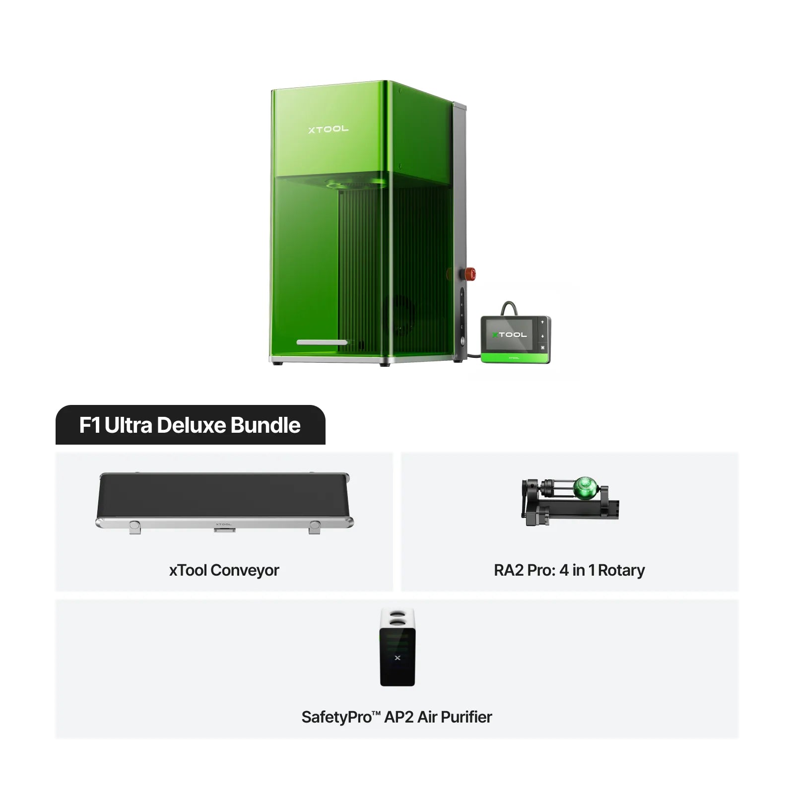 xTool F1 Ultra - 20W Fiber & Diode Laser Engraver