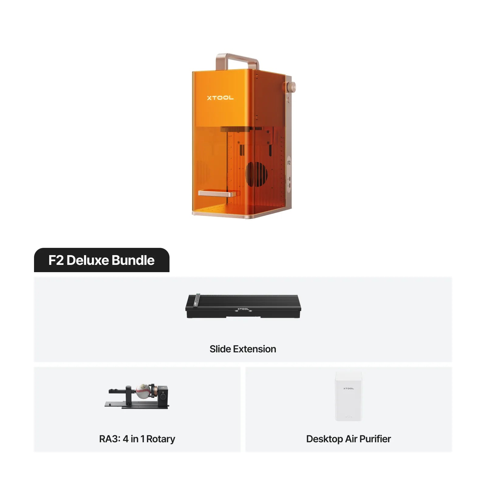 xTool F2 - 5W IR & 15W Diode Laser Engraver