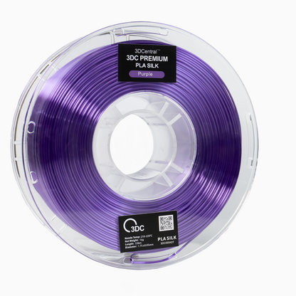 Premium purple 3D printer filament spool